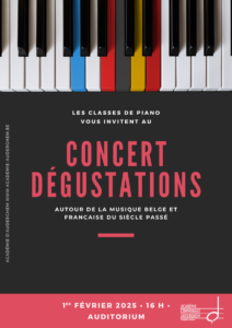 Concert Dégustations @ Auditorium de l'académie